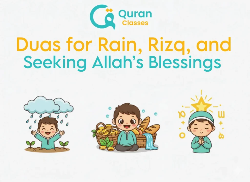 Duas for rain, rizq, and Allah’s blessings guide